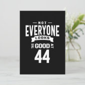 Carte De Remerciements 44 Ans - 44e Anniversaire Drôle Cadeau (Debout devant)