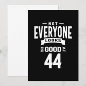 Carte De Remerciements 44 Ans - 44e Anniversaire Drôle Cadeau (Devant / Derrière)