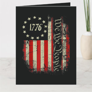 Carte De Remerciements 4 juillet patriotique d'Amérique