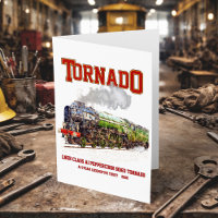 60163 Tornado Train à vapeur Vintage Locomotive