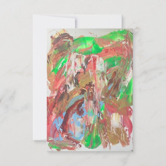 Carte De Remerciements 75.100.072024 Abstraits (Devant)