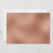 Carte De Remerciements 80e anniversaire Rose Gold Cake (Dos)