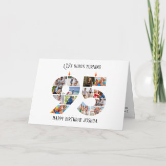 Carte De Remerciements 95th Birthday Photo Card