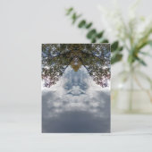 Carte De Remerciements 97Z Unique Colorful Abstract Nature (Debout devant)