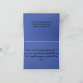 Carte De Remerciements A155C - Très bien (Intérieur)