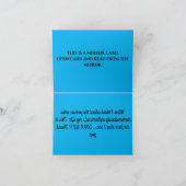 Carte De Remerciements A 117C - Influence impressionnante (Intérieur)