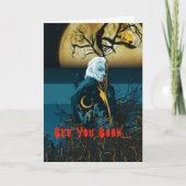 Carte De Remerciements A bientôt... (Devant)