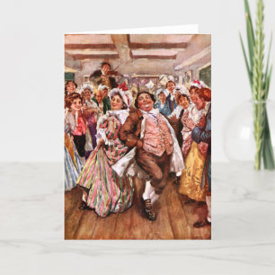 Carte De Remerciements A Christmas Carol : M. & Mme Fizziwig