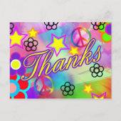 carte de remerciements à cravate (Devant)