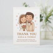 Carte De Remerciements A Dream of Love (Debout devant)