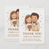 Carte De Remerciements A Dream of Love (Devant / Derrière)