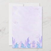 Carte De Remerciements a Little Mermaid is on her way (Dos)