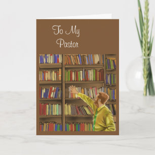 Carte De Remerciements À mon pasteur