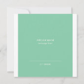 Carte de remerciements à thème de golf | Option pl (Dos)