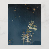 Carte de remerciements à thème pour petit loup (Dos)