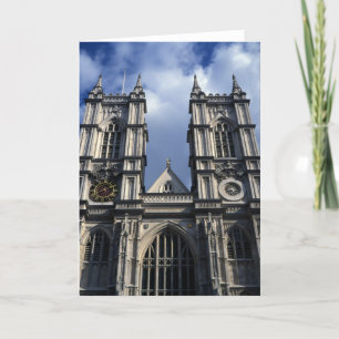 Carte De Remerciements Abbaye de Westminster