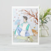 Carte De Remerciements Abe no Seimei (Debout devant)