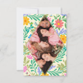 Carte De Remerciements Abeille de miel, coccinelle, papillon, libellule & (Devant)