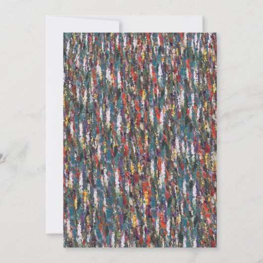 Carte De Remerciements Abstrait du bouquet d’Odilon Redon (Devant)