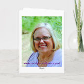 Carte De Remerciements Accueil à notre église (Dos)