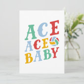 Carte De Remerciements Ace Ace Baby (Debout devant)
