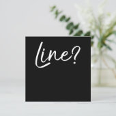 Carte De Remerciements Acteurs de citation par intérim jolie actrice lign (Debout devant)