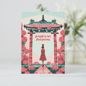 Carte De Remerciements Adieu à son dernier voyage (Debout devant)