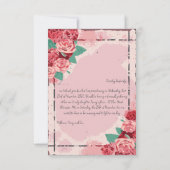 Carte De Remerciements Adieu à son dernier voyage (Dos)