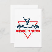 Carte De Remerciements adieu au célibat (Devant / Derrière)