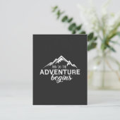Carte De Remerciements adventins (Debout devant)