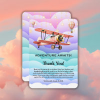 Adventure Atattend le Baby shower de l'aviation