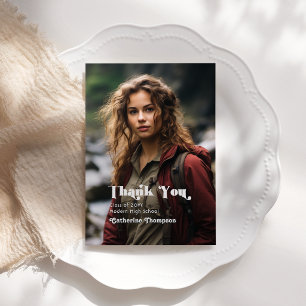 Carte De Remerciements Adventure Attend un diplôme