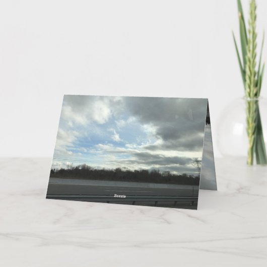 CARTE DE REMERCIEMENTS AFFIRMATION  (Dos)