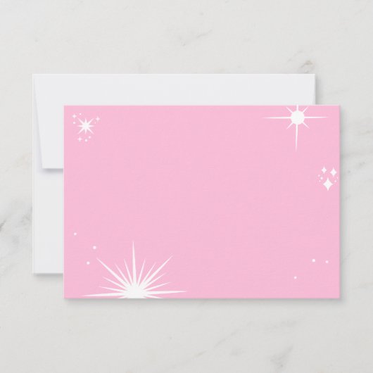 Carte De Remerciements Affirmation céleste/Devis (Devant)