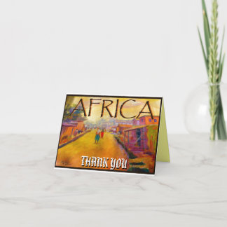 CARTE DE REMERCIEMENTS AFRICA BY MOJISOLA A GBADAMOSI OKUBULE