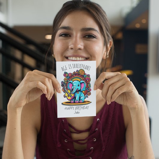 Carte De Remerciements Âge irréfutable : Joyeux Jake d'anniversaire