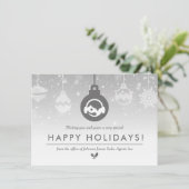 Carte De Remerciements Agents de vente + support technique | Vacances min (Debout devant)