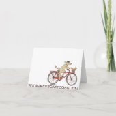 Carte De Remerciements Aimer Mon Keeshonden (Dos)