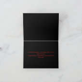 Carte De Remerciements Aimez-vous à la Grave Card (Intérieur)