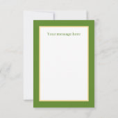 Carte De Remerciements Ajouter un message Gnome (Dos)