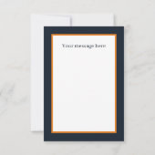 Carte De Remerciements Ajouter un message Gnome (Dos)