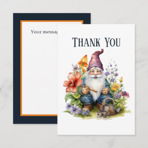 Carte De Remerciements Ajouter un message Gnome