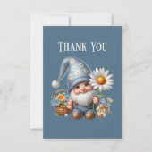 Carte De Remerciements Ajouter un message Gnome (Devant)
