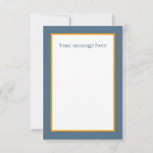 Carte De Remerciements Ajouter un message Gnome (Dos)