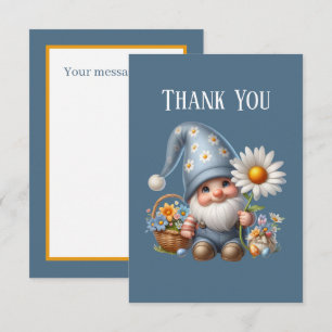 Carte De Remerciements Ajouter un message Gnome