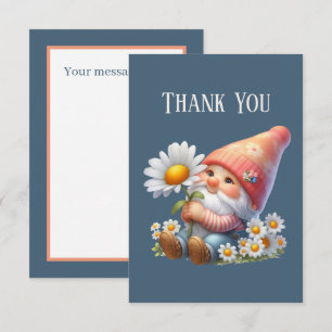 Carte De Remerciements Ajouter un message Gnome