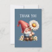 Carte De Remerciements Ajouter un message Gnome (Devant)