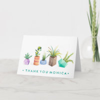 Ajoutez votre nom | Pot de succulents