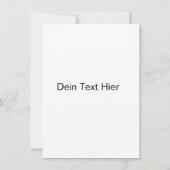 Carte De Remerciements Akita Inu (Dos)