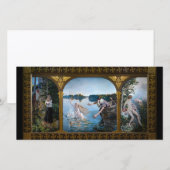 Carte De Remerciements Akseli Gallen-Kallela - Aino Triptyque (Devant / Derrière)